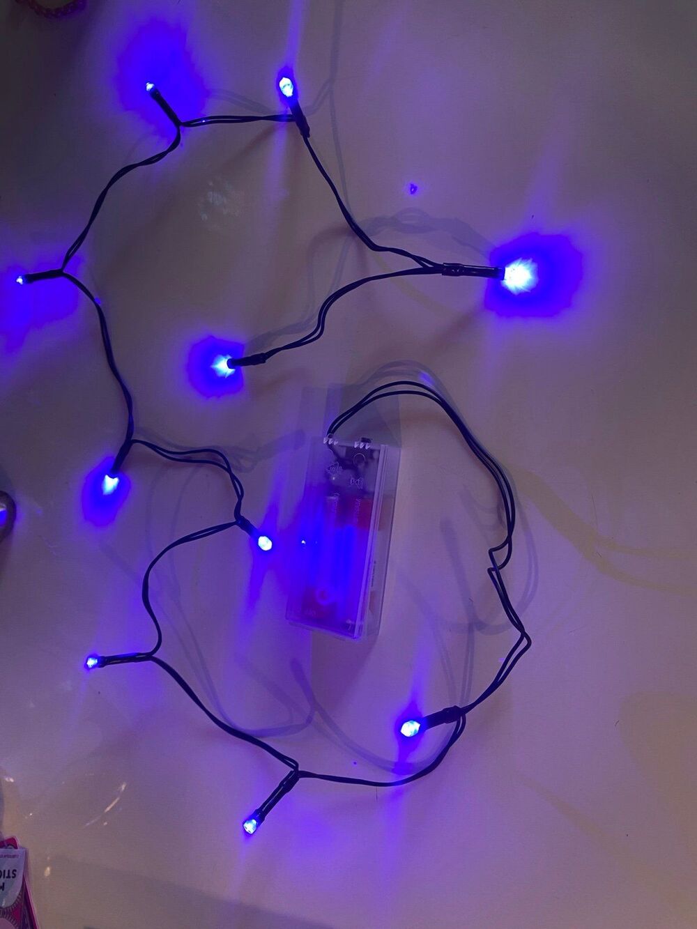 Battery Operated Dollhouse String of Led Lights
